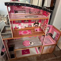 Wooden Dollhouse – Large Size – $50 OBO