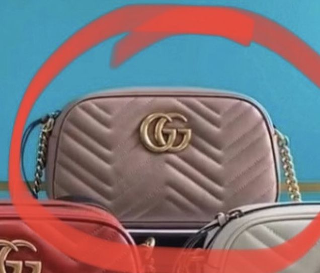 Gg Pink Rose Crossbody 