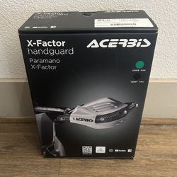 NEW* SEALED Acerbis X-Factor Handguards GREEN/BLACK (contact info removed)