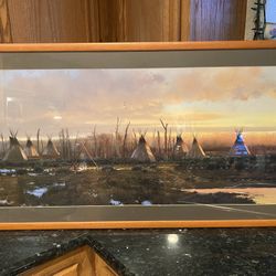 Blackfeet Camp by Nicholas Coleman 