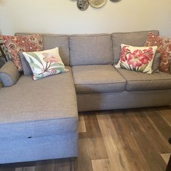 Sofa w/ Storage Chaise $400 obo