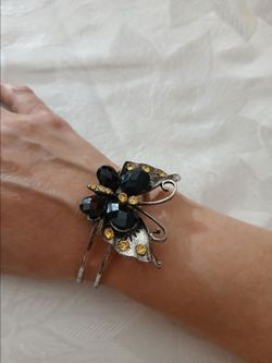 Butterfly Bracelet  - Costume Jewelry