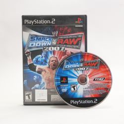 WWE Smackdown vs. Raw 2007 (Sony PlayStation 2 PS2, 2006)
