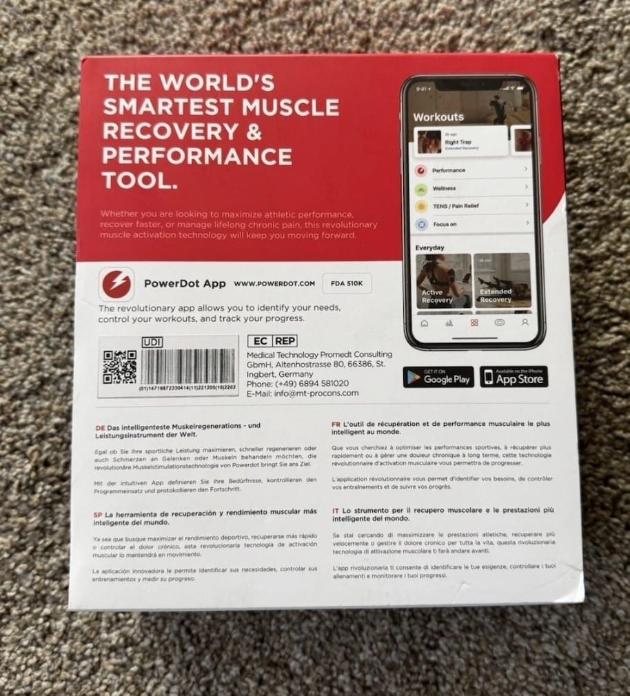 Powerdot 2.0 Smart muscle Stimulator