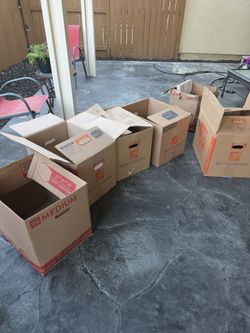 Moving boxes