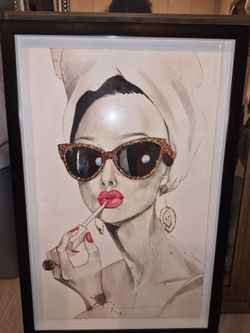 Framed Fashion Wall Art Print