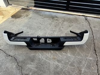 Rear Bumper Assembly White OEM