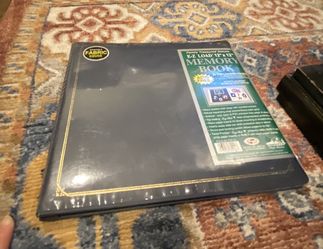Pioneer E-Z Load 12x12 Memory Book Scrapbook Navy Blue Top Loading Acid Free