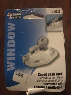 Prime-Line Keyed Window Sash Lock. Brand new!