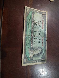 Canadian Dollar 1954