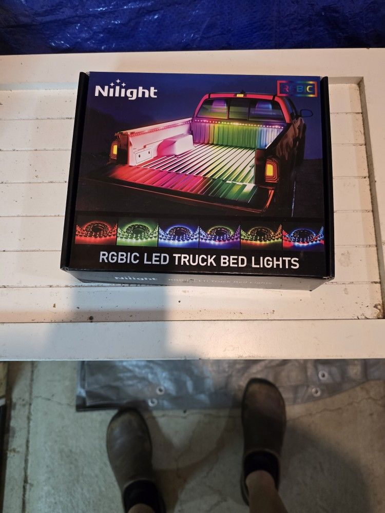 Truck Bed Light Strip. Multi Color.