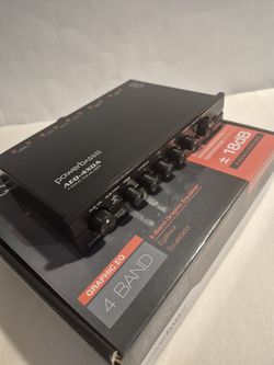 POWERBASS 4 BAND EQUALIZER 10 VOLTS MAX POWER
