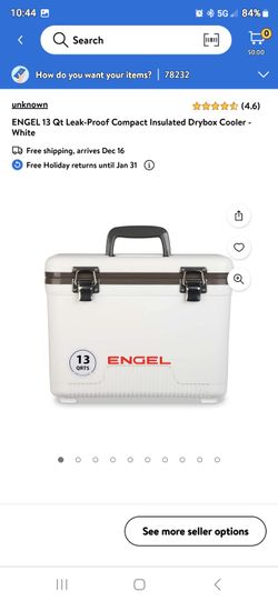 white ANGEL 13 quarts cooler brand new