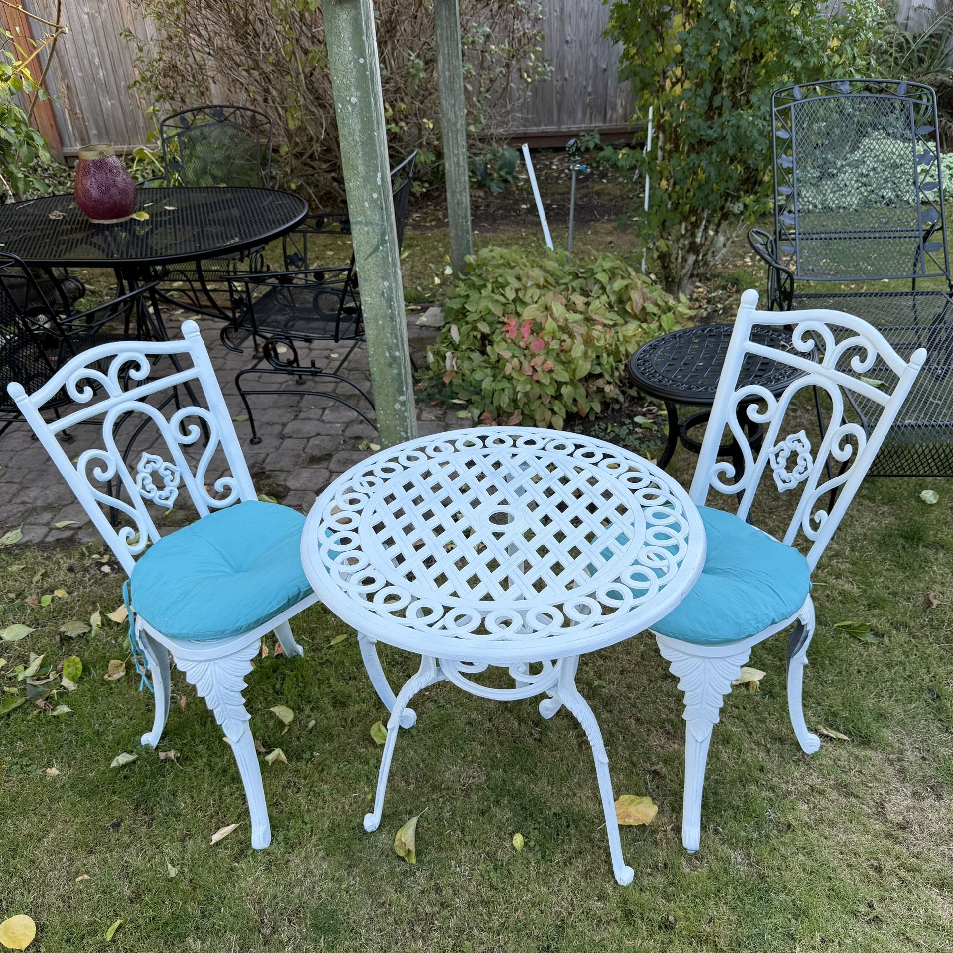 Metal Bistro Set