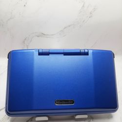 Nintendo DS Phat - New Blue Shell - Flash Cart