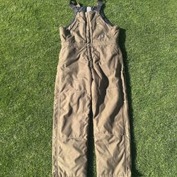 Carhartt insulated overalls 