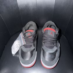 Air Jordan 4 RM “Black Cement” (GS) 7Y Or Women’s 8.5 