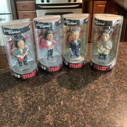 Very RARE LICKS WORLD TOUR 2002-3 new Rolling Stones bobble heads whole group