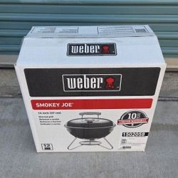 Weber 14" Mocha Smokey Joe Kettle Bbq Grill $PRICE FIRM$