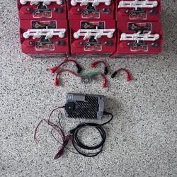 6 8v Golf Cart Batteries And Charger $800