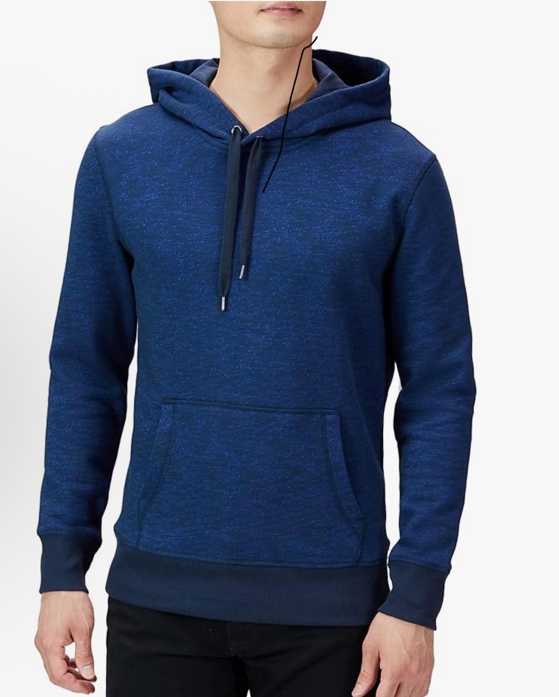 Amazon Essentials Men’s Fleece Hoodie (available in sizes for men large and tall