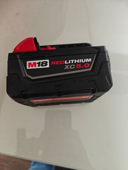 Milwaukee 18v 5ah battery