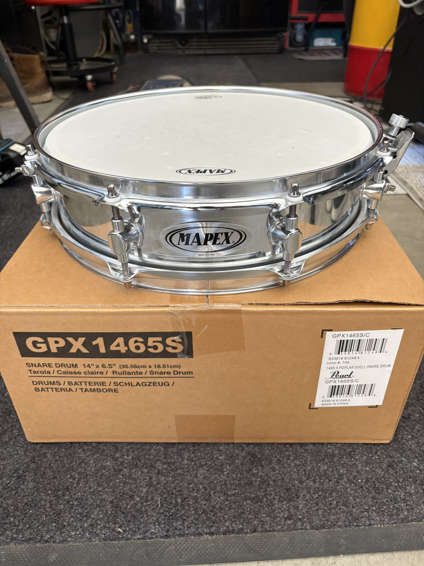 Mapex Steel Piccolo Snare