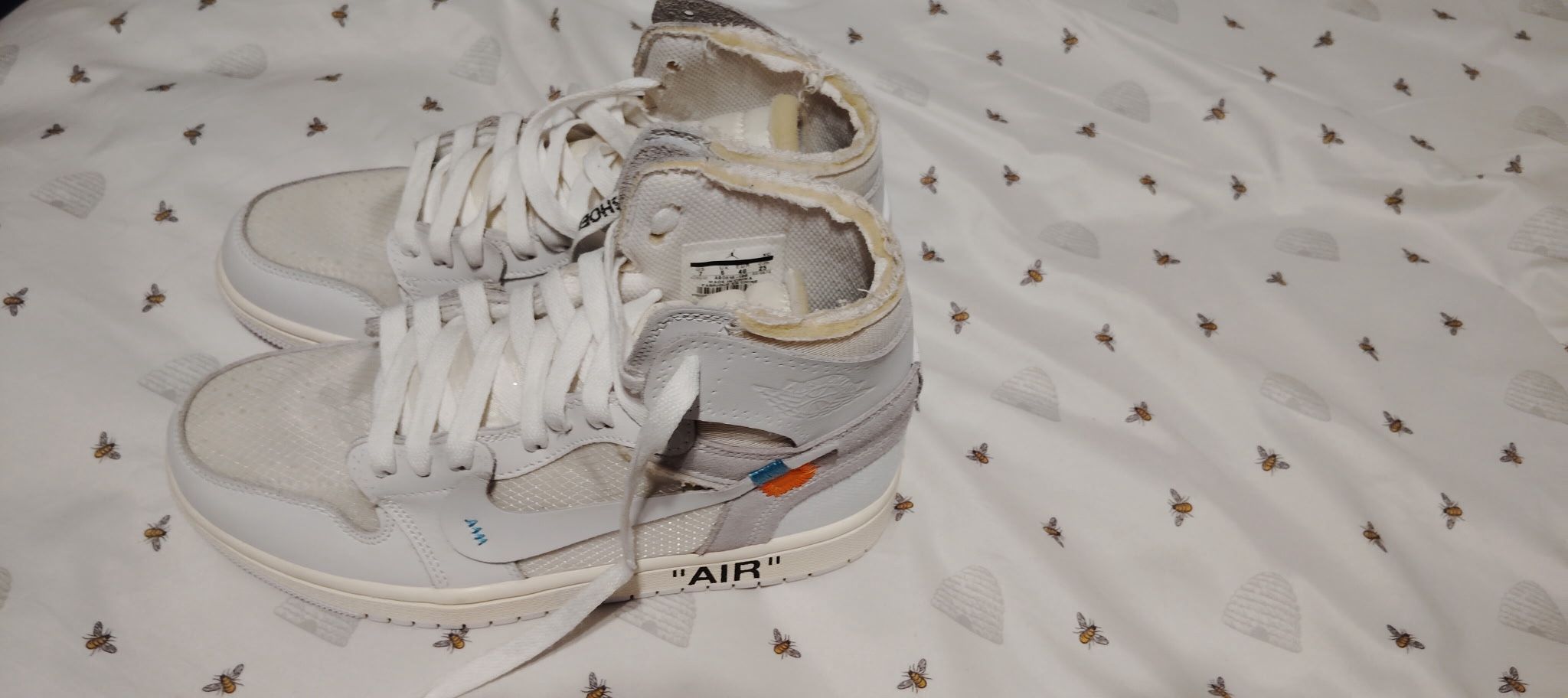 Jordan 1 Retro High Off-white Euro Size 7
