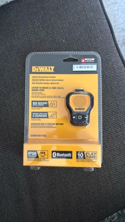 Dewalt Bluetooth Speaker
