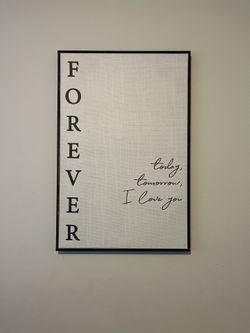 Canvas Wall Art (24 in x 36 in) $25