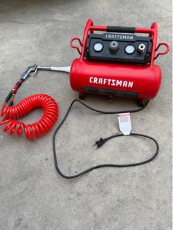 CRAFTSMAN Air Compressor w/hose and blower