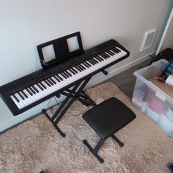 Electric Piano With Seat - 88 Keys Semi Weighted