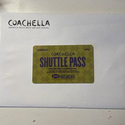 Coachella Weekend 2 Shuttle Pass