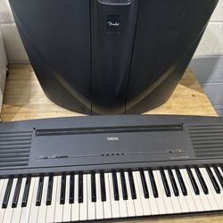 Piano And Speaker 