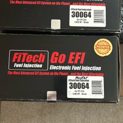 Fitec 30064 Dual Throttle Bodies 2x4 Black 