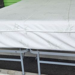 Full Size Bed With Platform Bed Frame 