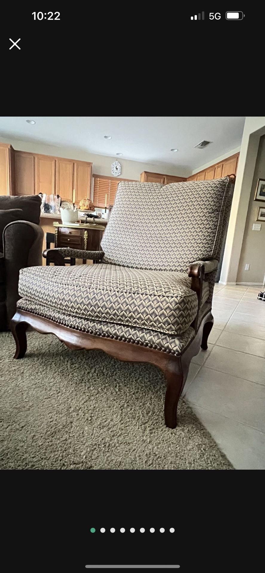2 Large Armchairs 