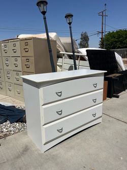White dresser!