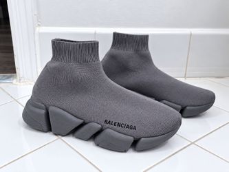 Balenciaga Speed 2.0 Sneakers – Gray – Brand New – Unisex