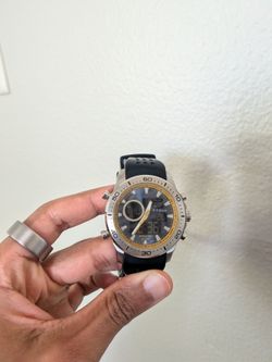 Titan dual time watch