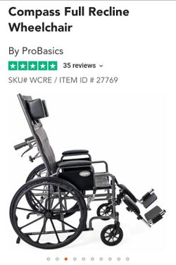 Full recline wheelchair