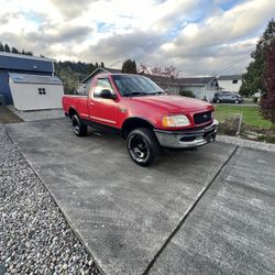 1998 Ford F150 Manual 5 Speed 4x4 Short Box 135k Miles
