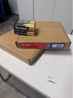 Brand New Duralast Brake Rotors & Duralast Gold Ceramic Brake Pads