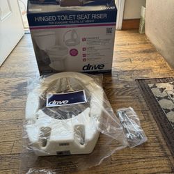 Toilet Raise In Perfect Condition  NEW In Box  By Drive