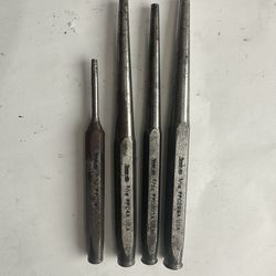 Snap on 4 pc punch lot