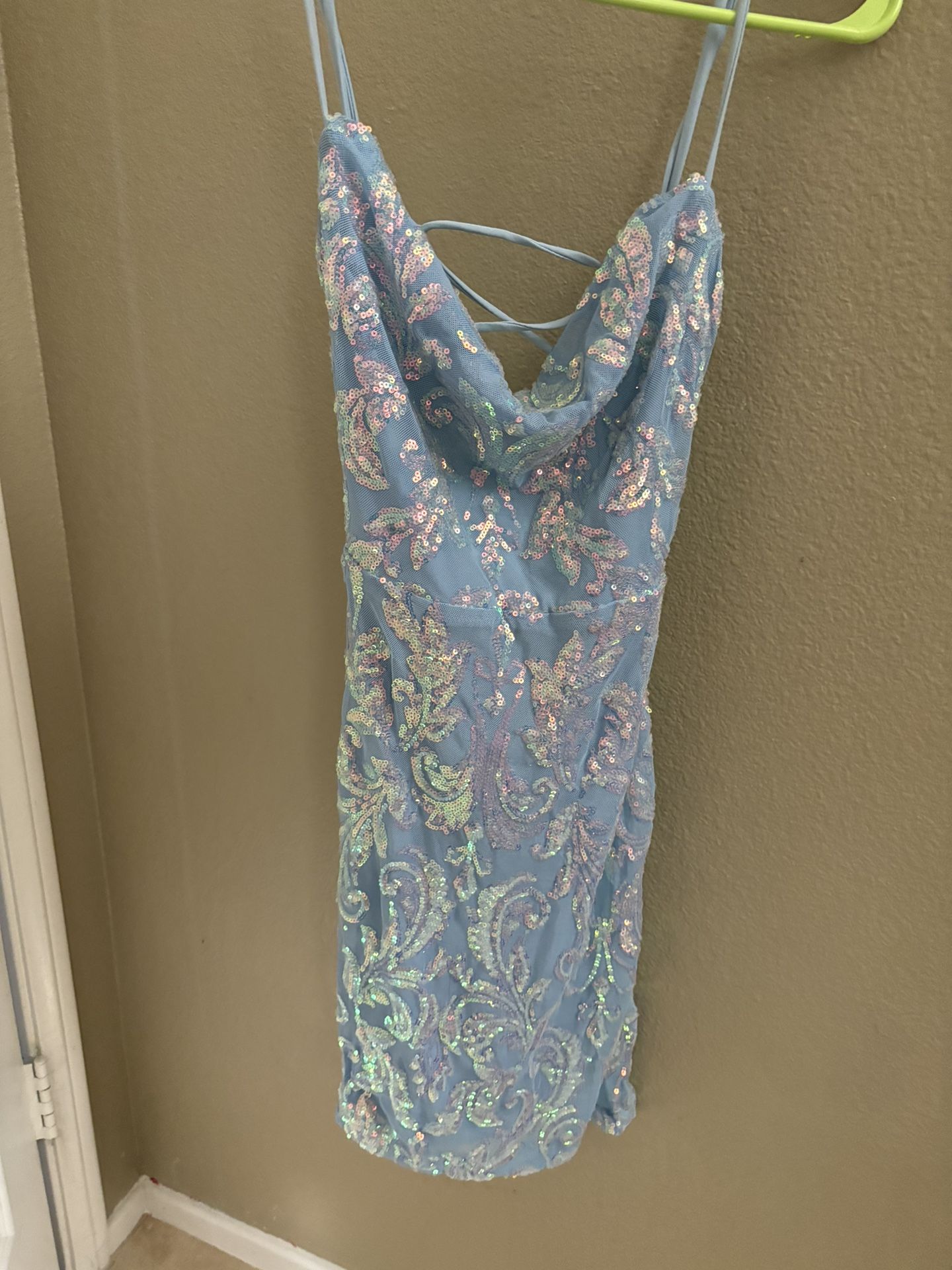 Brynlee Sequin Embroidered Bodycon Dress