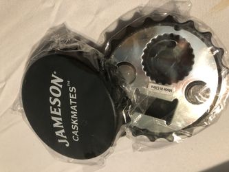 Set of 2 Jameson Caskmates magnetic bottle opener for screw off or pop top NEW