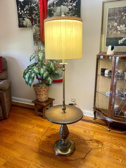 Vintage Brass Pineapple Lamp