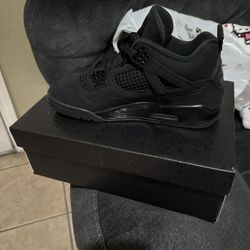 Jordan 4 Black Cats  6.5 Y