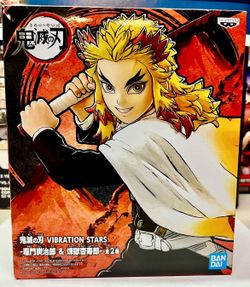 Demon Slayer Kyoguro Rengoku Banpresto Vibration Stars Figure